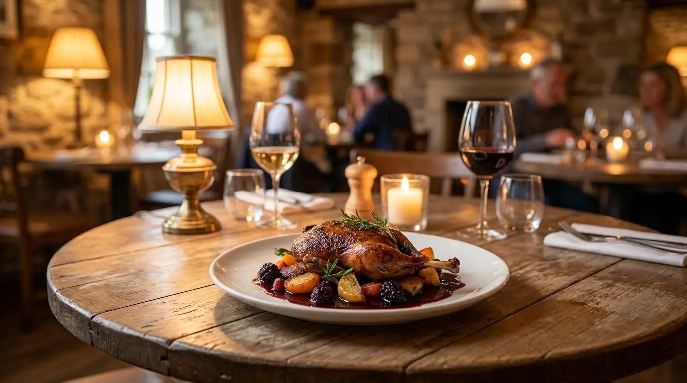 Example restaurant website